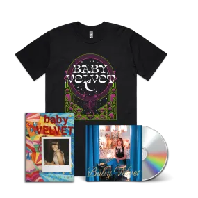 Baby Velvet / Please Don’t Be In Love With Someone Else CD & Black T-shirt Bundle