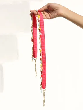 Belt - Neon Multicolour Beaded