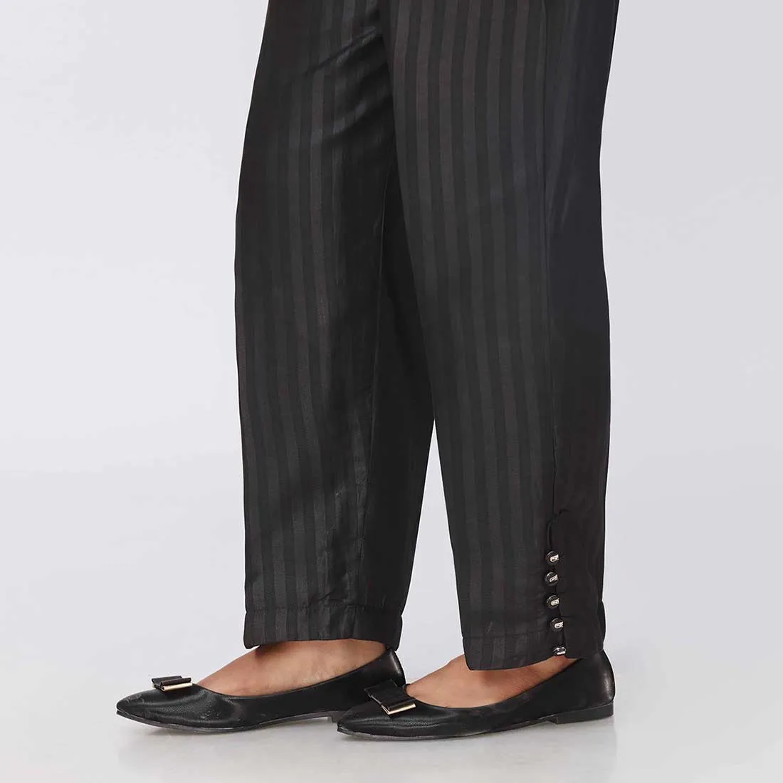 Black Cambric Slim Fit Trouser PW3653