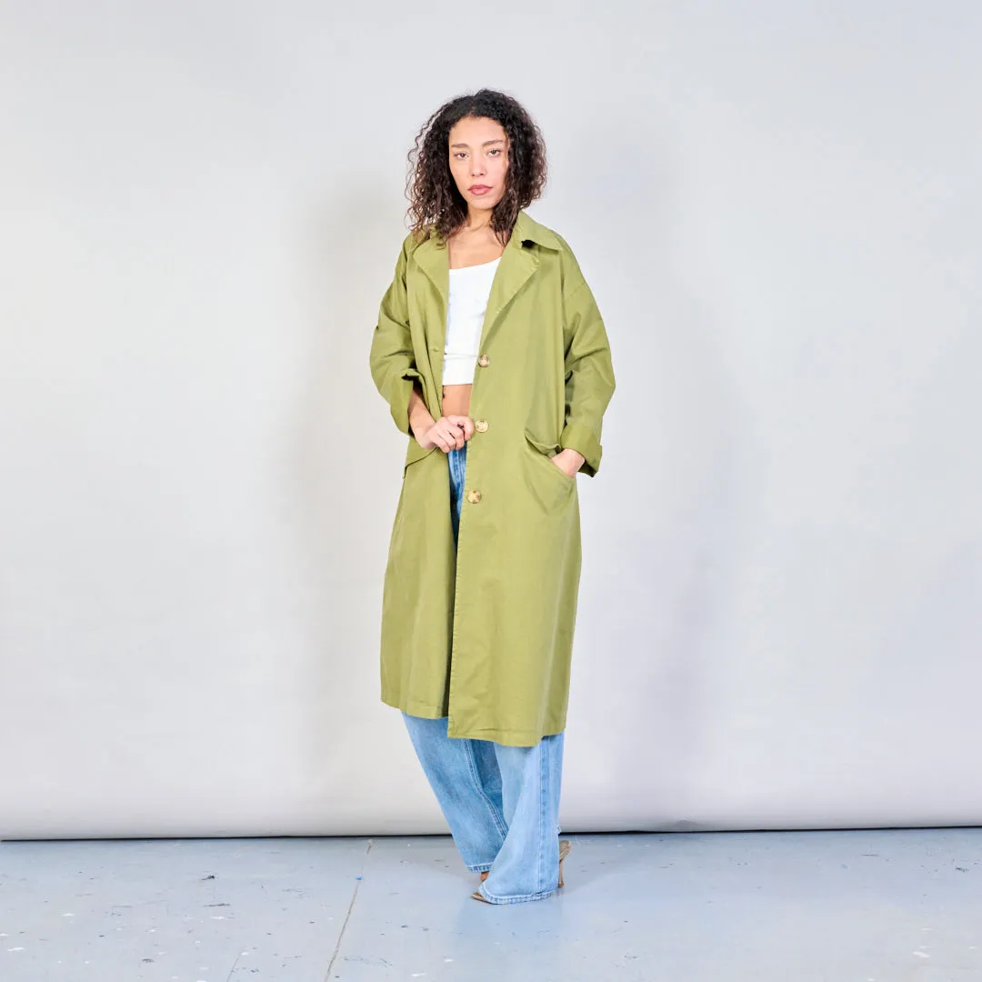 Classic long trench coat wholesale