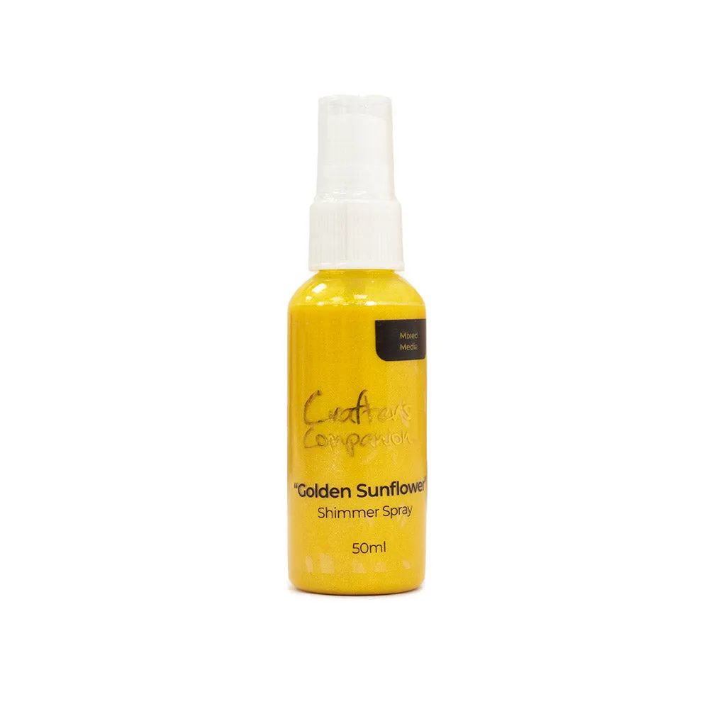 Crafter's Companion Shimmer Spray - Golden Sunflower