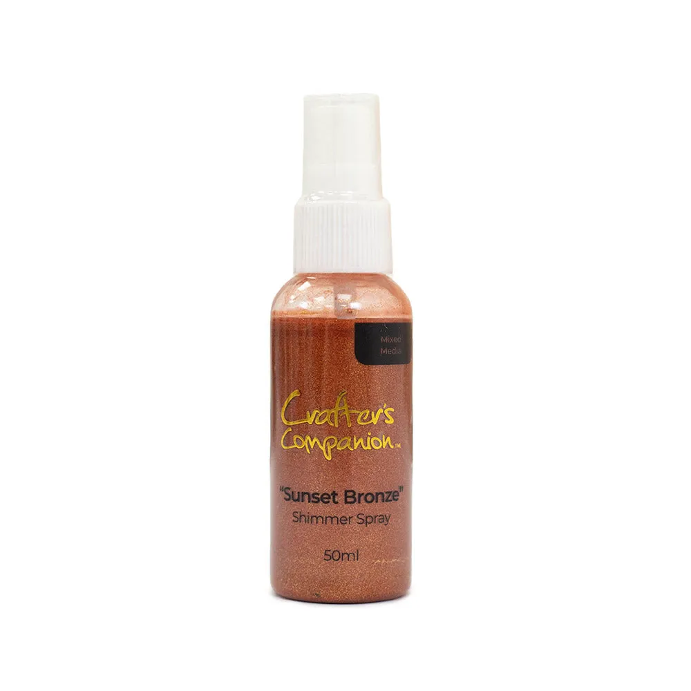 Crafter's Companion Shimmer Spray - Sunset Bronze