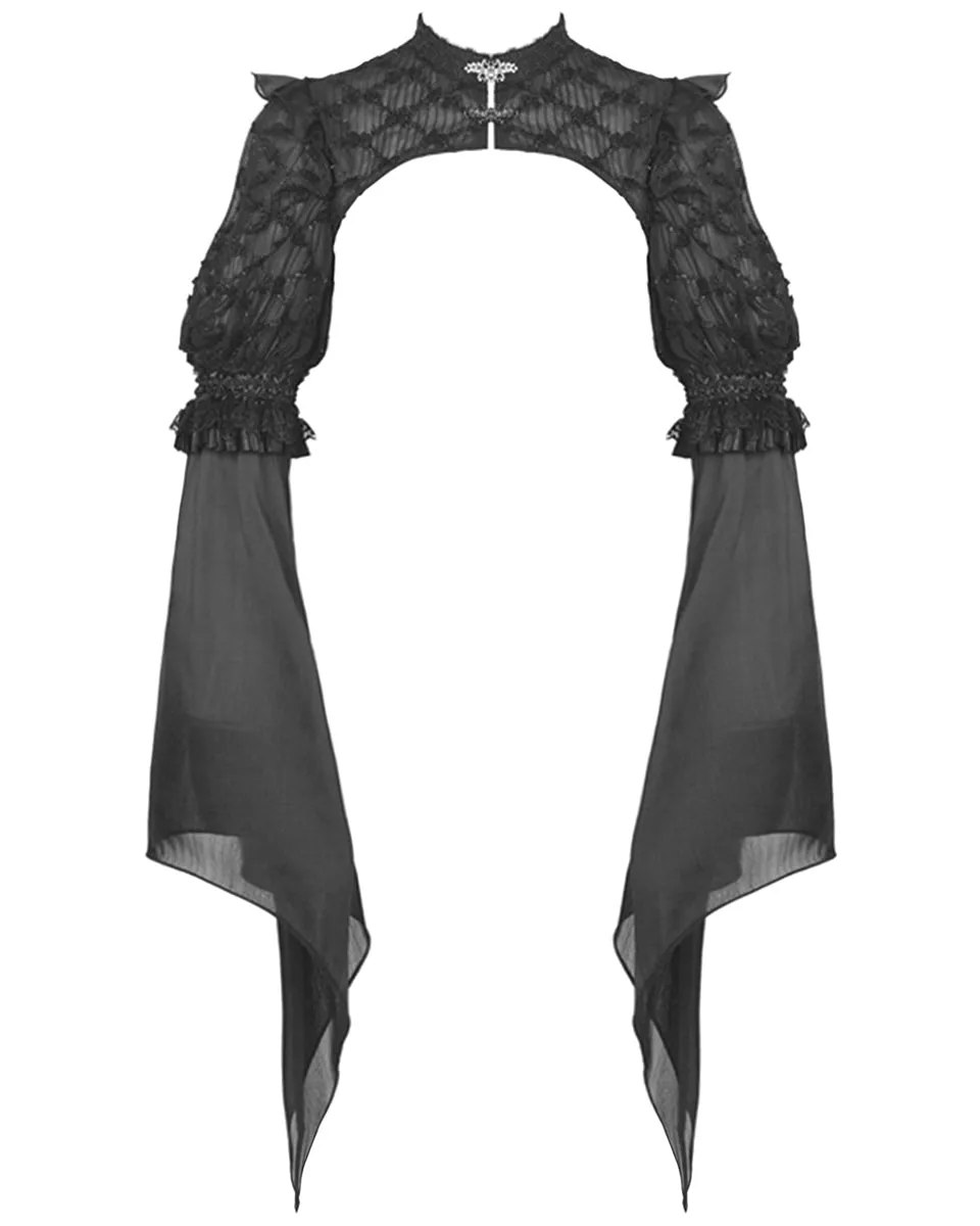 Dark In Love Chrysanthia Gothic Bolero Shrug