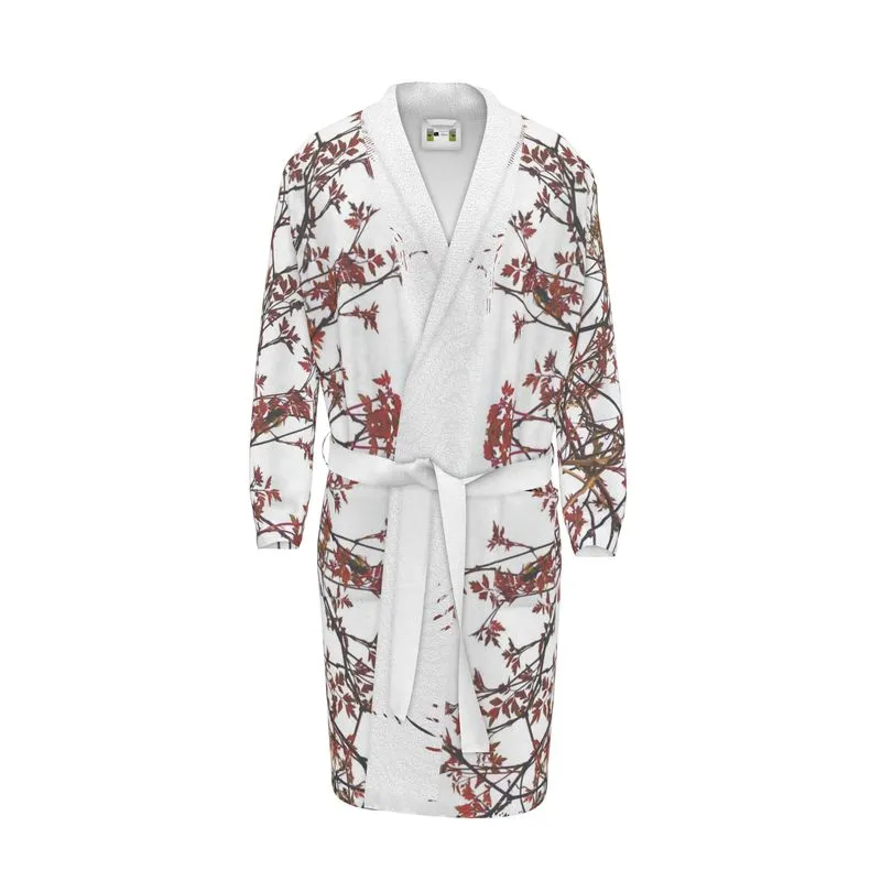 March Red Vine Bathrobe