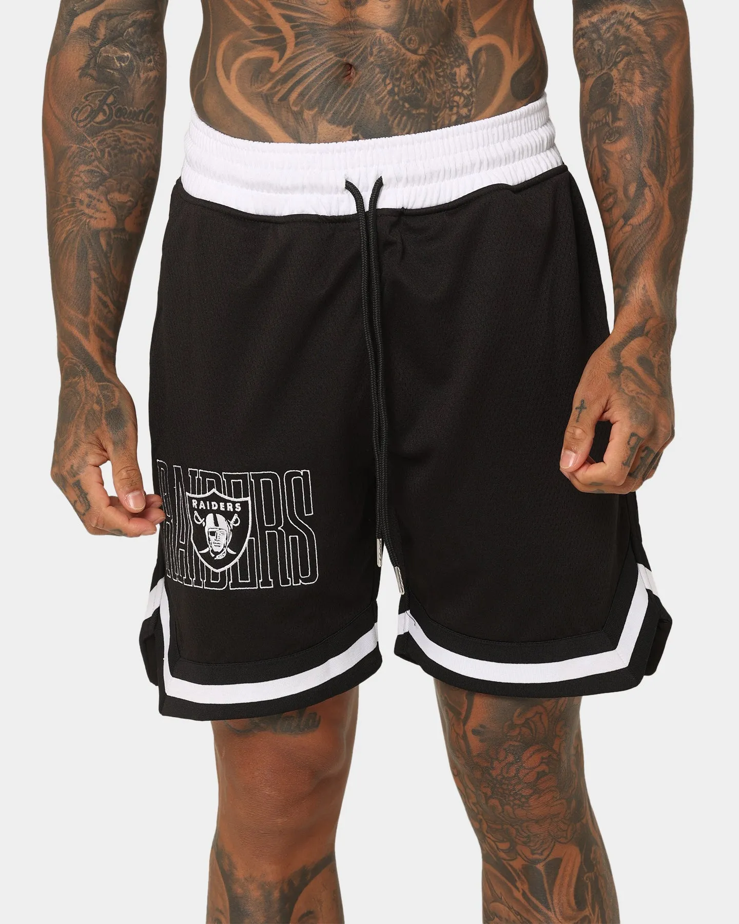 New Era Las Vegas Raiders Mesh Shorts Black