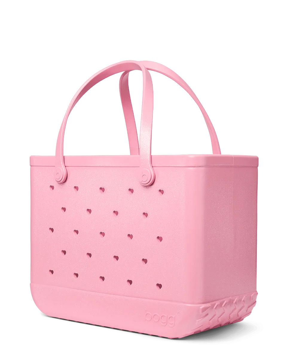 Original Bogg® Bag - Heart Shimmer BUBBLEGUM