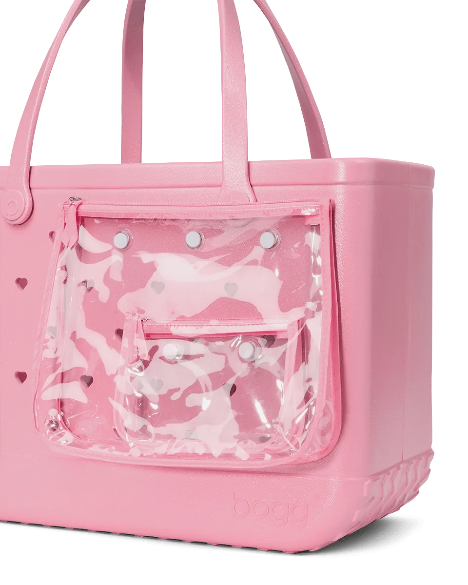 Original Bogg® Bag - Heart Shimmer BUBBLEGUM