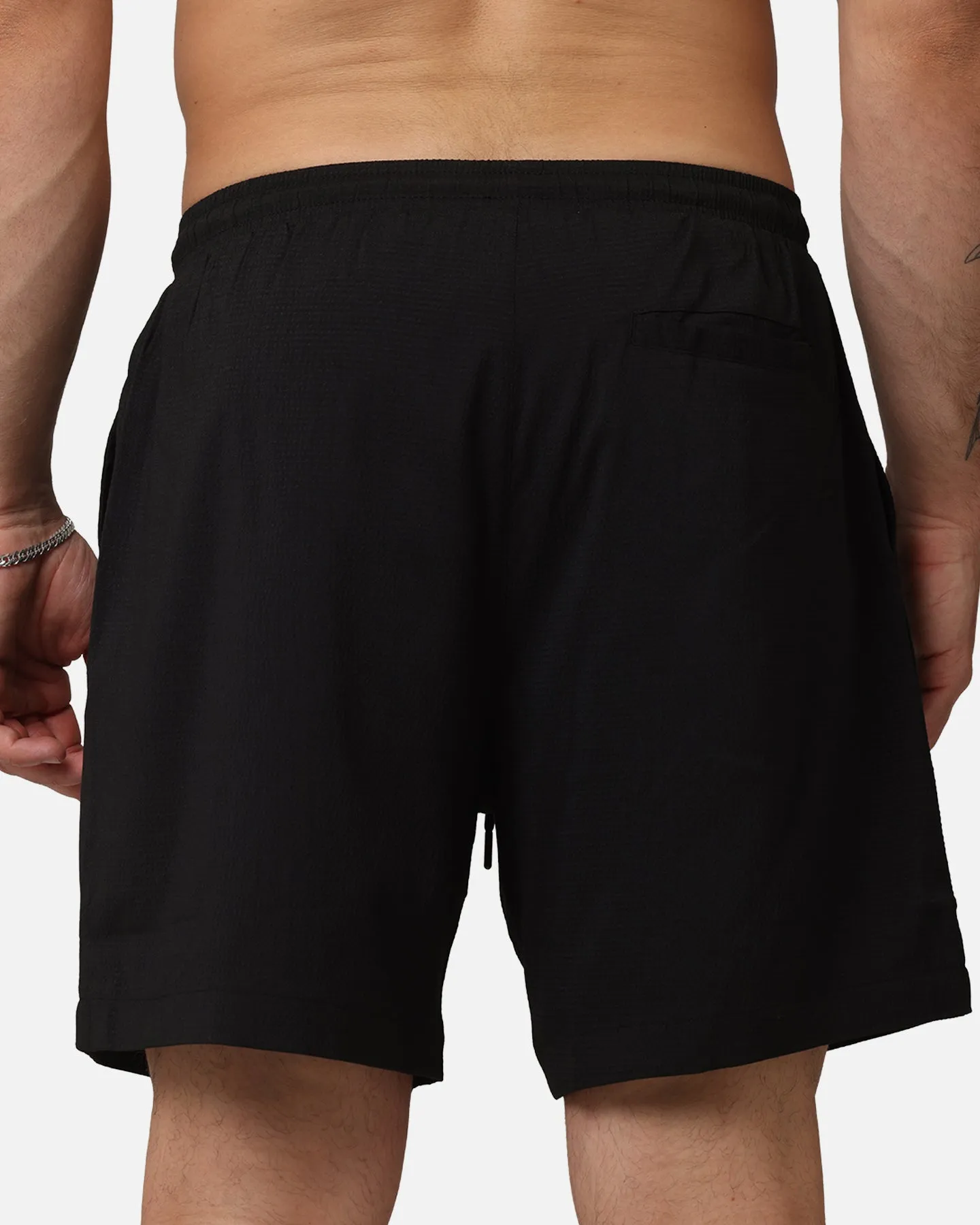 Saint Morta Gothic Walk Shorts Black