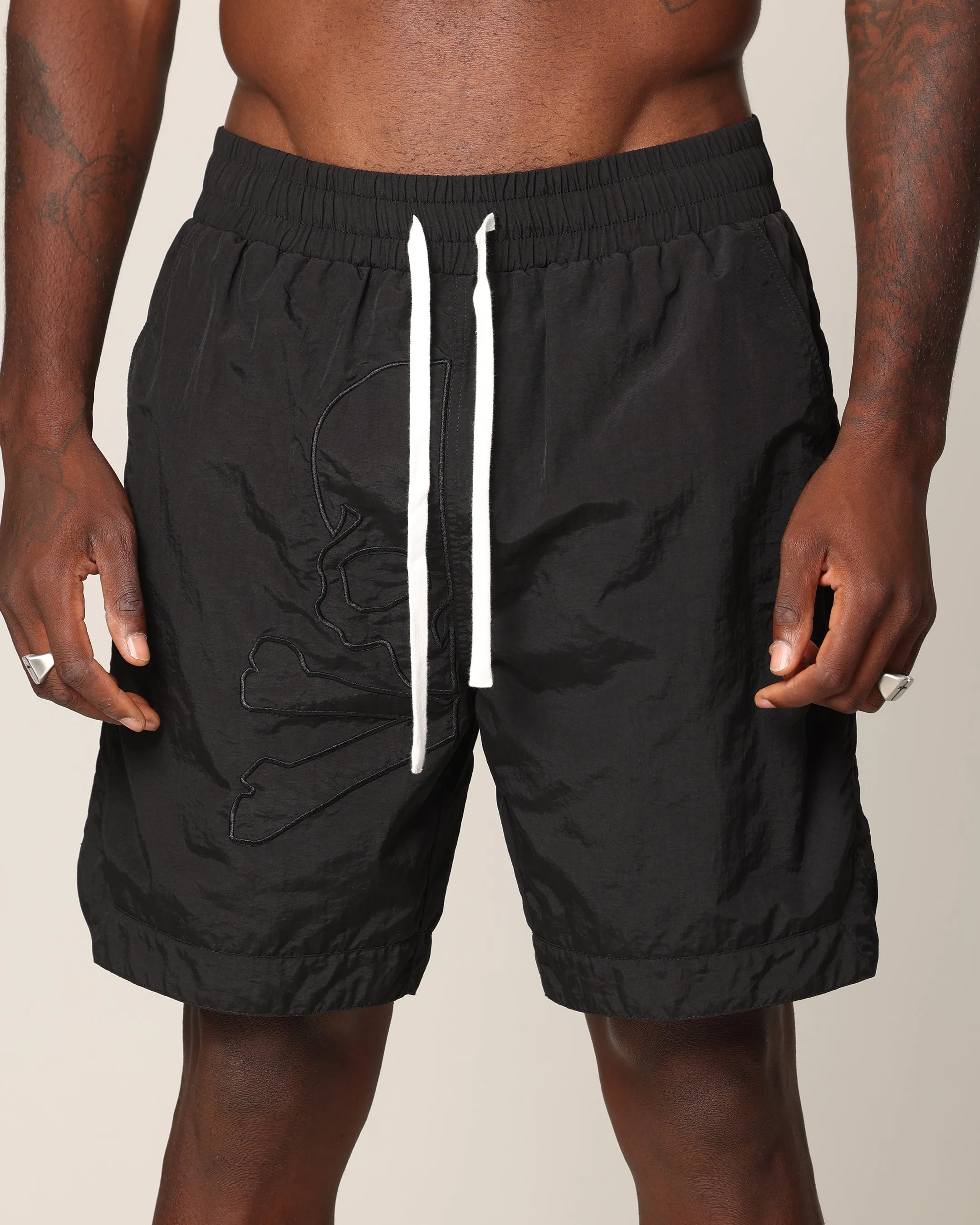 Saint Morta Hellfire Shorts Black