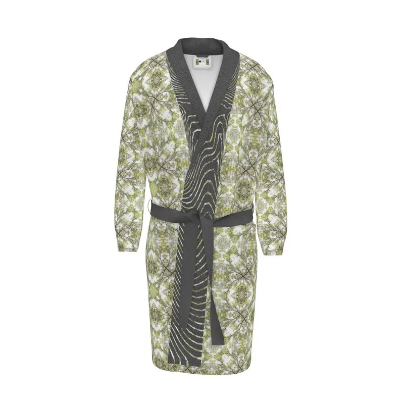 Spring Pine Branch Bathrobe