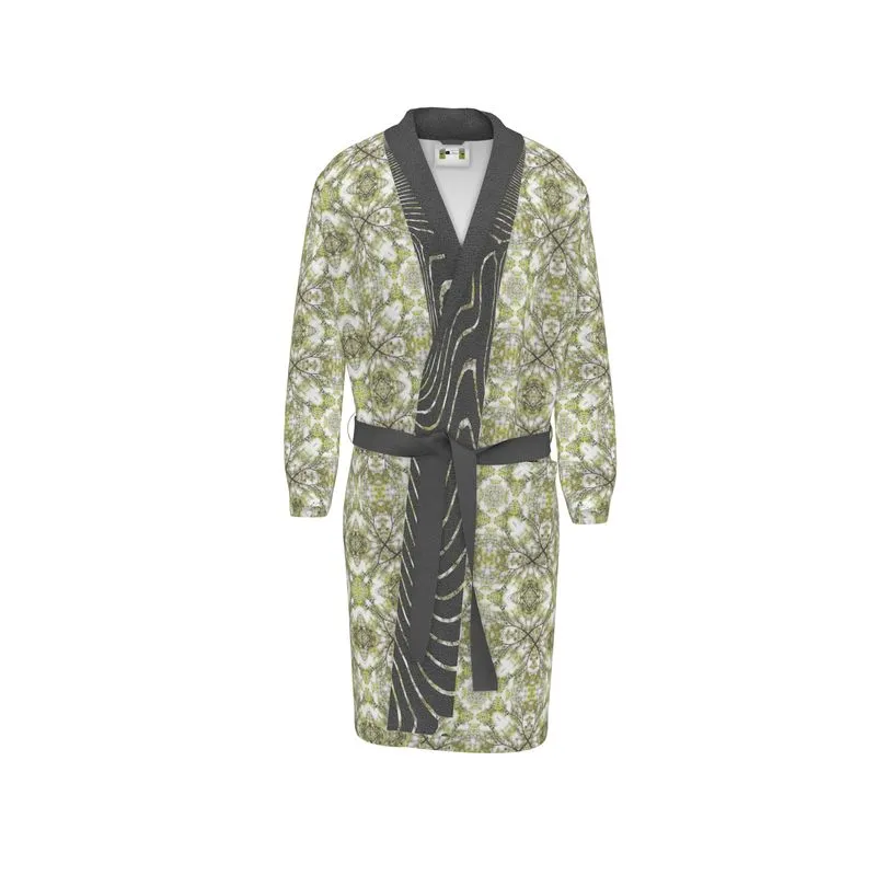 Spring Pine Branch Bathrobe