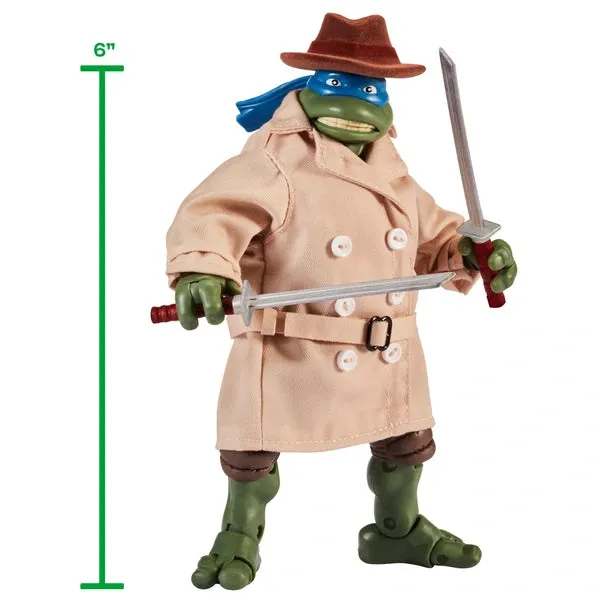 Teenage Mutant Ninja Turtles Classic Elite 6" Inch Action Figure - Leo in Disguise - Playmates *SALE!*