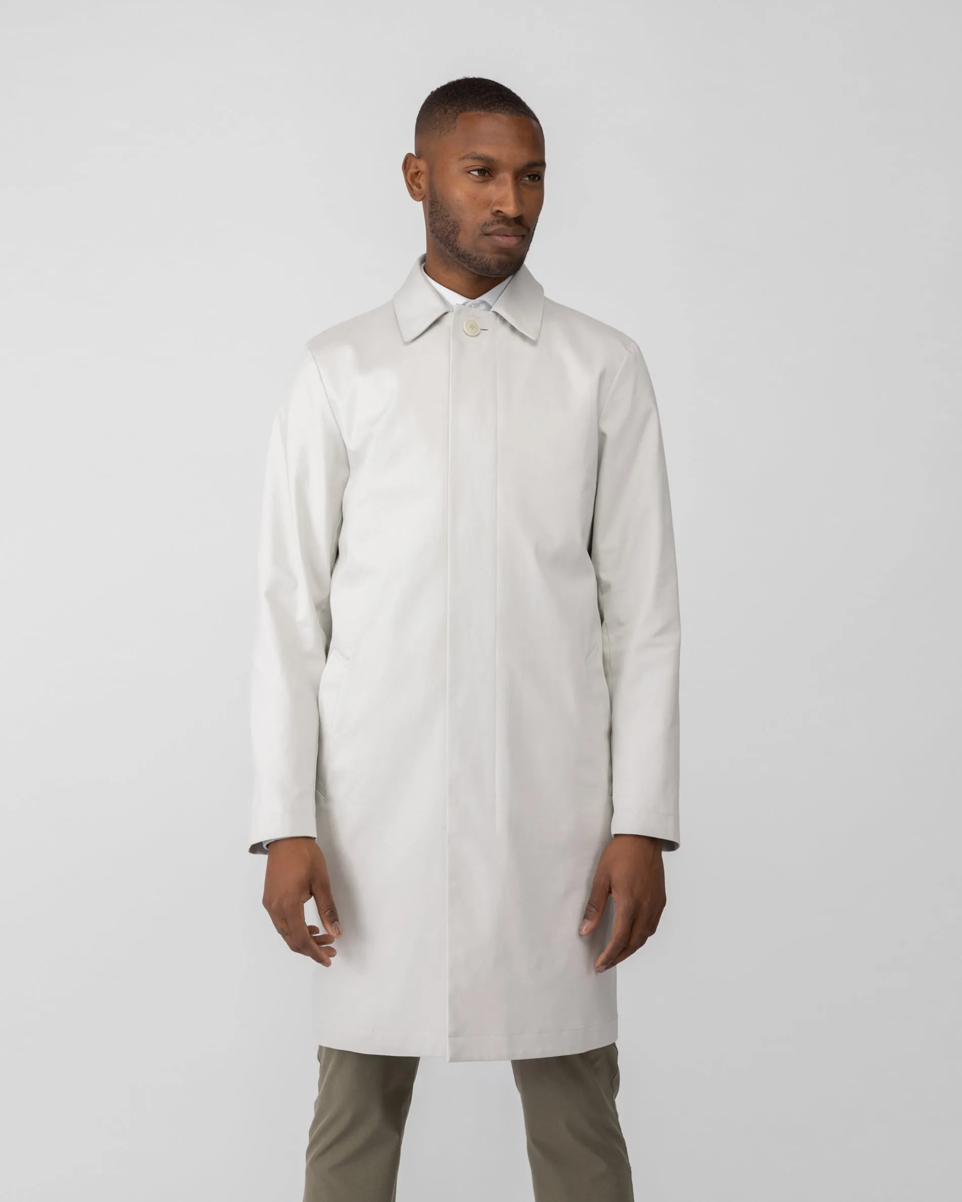 Trench coat ivory