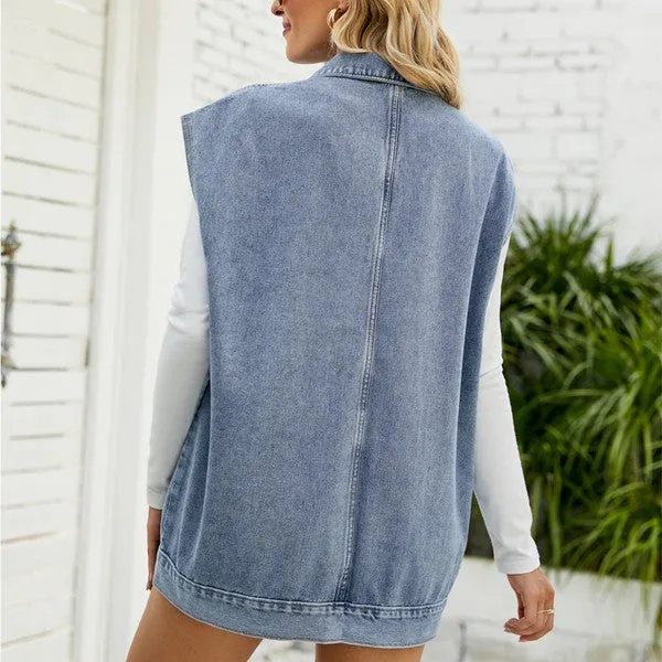 Women’s Denim Vest