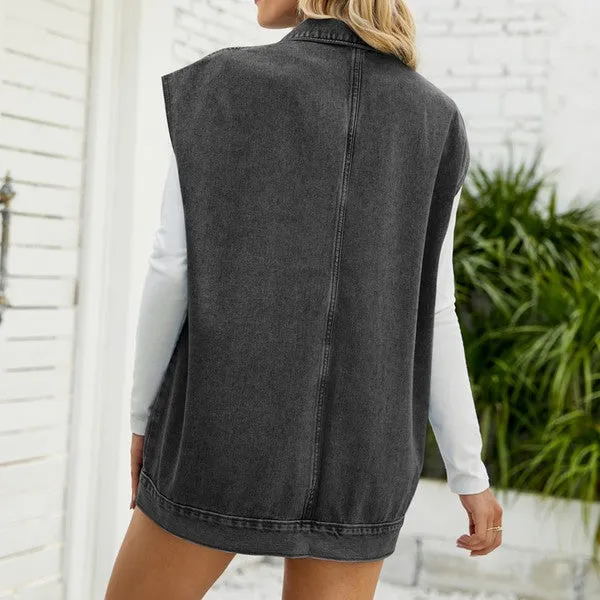 Women’s Denim Vest